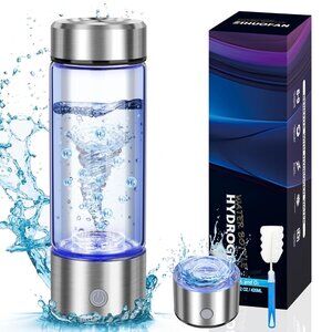 2025 New Hydrogen Water Generator Bottles, Portable Hydrogenated Water Bottle